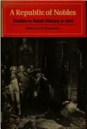 Cover for A Republic of nobles