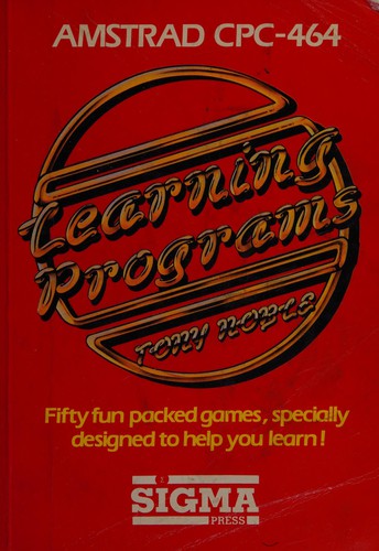 Cover for Amstrad CPC-464learning programs