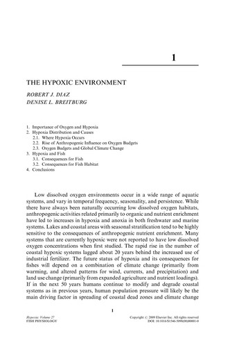 Cover for Hypoxia