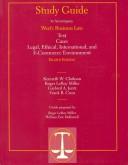 Cover for Study Guide to Accompany Wests Business Law