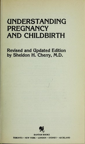 Cover for Understanding pregnancy and childbirth