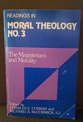 Cover for The Magisterium and morality