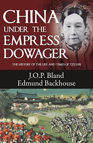 Cover for China under the Empress Dowager
