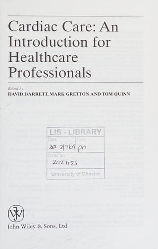 Cover for Cardiac care