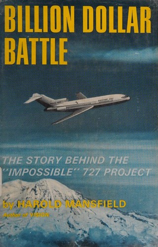 Cover for Billion dollar battle;