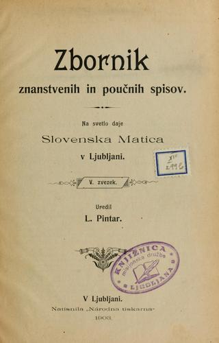 Cover for Zbornik