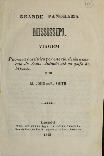 Cover for Grande panorama Mississipi