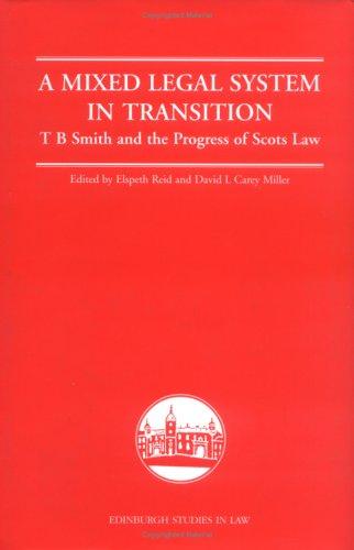 Cover for A Mixed Legal System in Transition