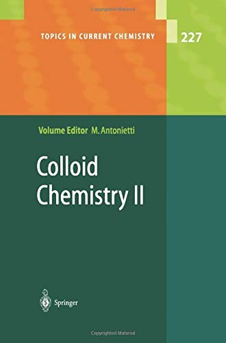 Cover for Colloid Chemistry II