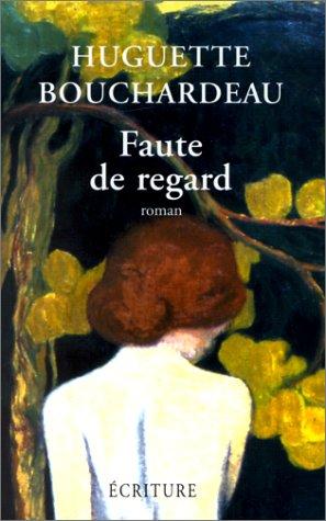 Cover for Faute de regard