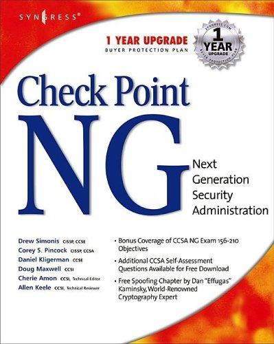 Cover for Check Point Next Generation Security Administration