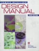 Cover for Powder metallurgy design manual.
