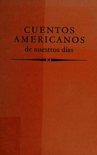 Cover for Cuentos amerícanos de nuestros días