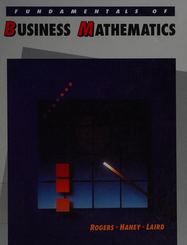 Cover for Fundamentals of business mathematics