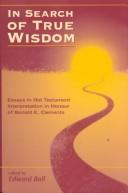Cover for In search of true wisdom