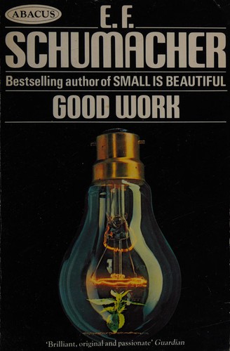 Cover for Good work