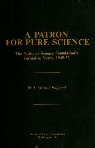 Cover for A patron for pure science