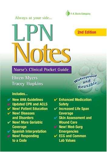 Cover for LPN Notes
