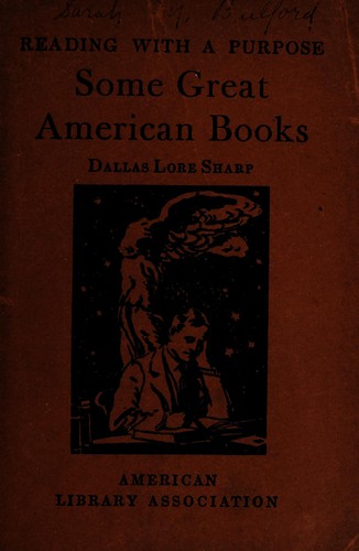 Cover for Some great American books