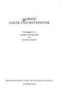 Cover for Leibniz' Logik und Metaphysik