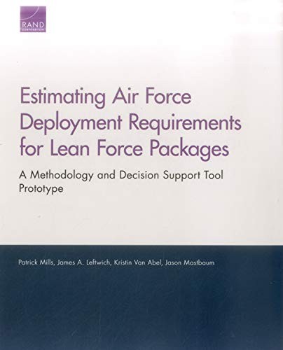 Cover for Estimating Air Force Deployment Requirements for Lean Force Packages