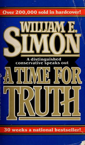 Cover for A time for truth