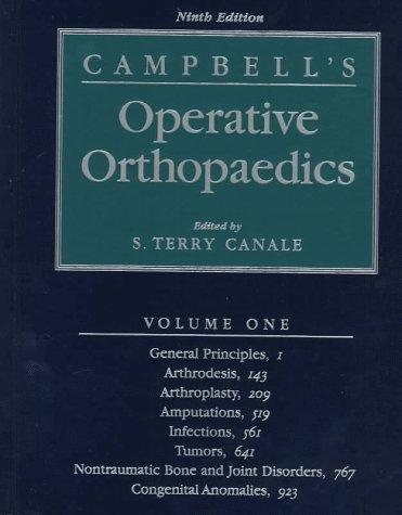 Cover for Campbell's operative orthopaedics