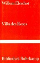 Cover for Villa des Roses. Roman.
