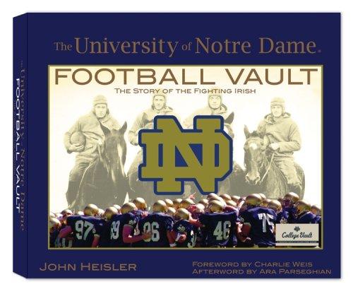 Cover for University of Notre Dame Football Vault
