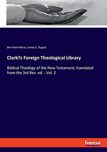 Cover for Clark's Foreign Theological Library