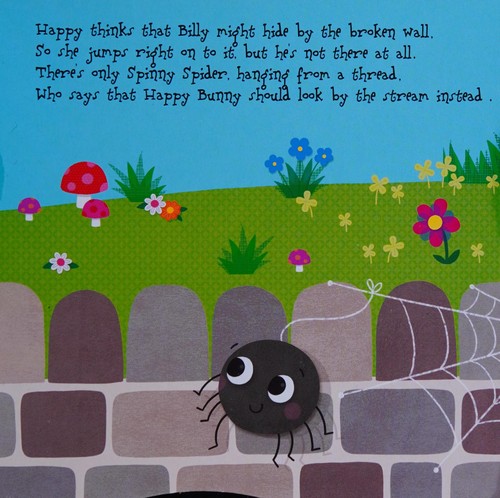 Cover for Happy, hoppy bunny