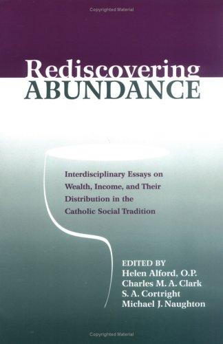 Cover for Rediscovering Abundance