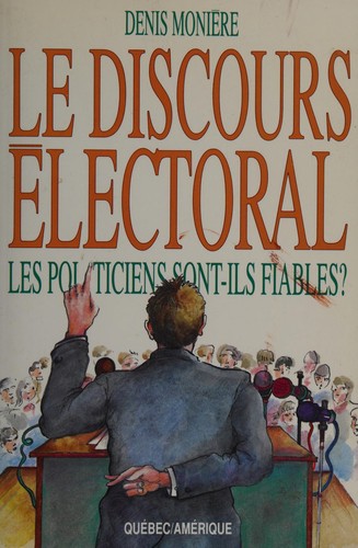 Cover for Le discours électoral