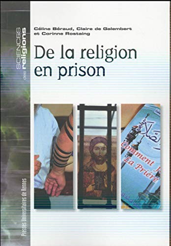 Cover for DE LA RELIGION EN PRISON