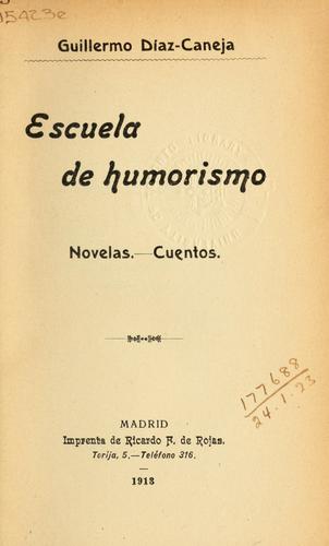 Cover for Escuela de humorismo