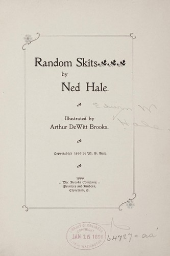 Cover for Random skits