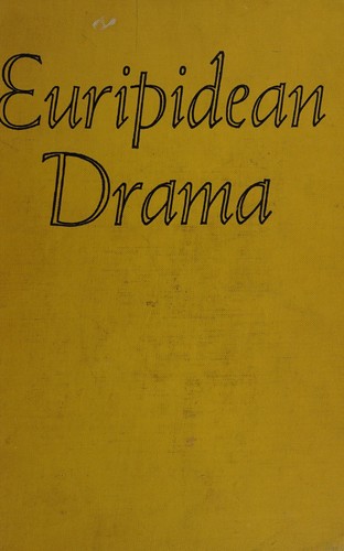 Cover for Euripidean Drama