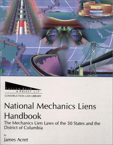 Cover for National Mechanics Liens Handbook