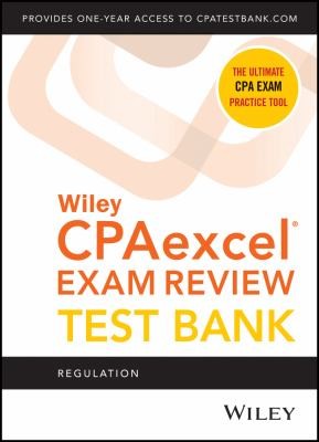 Cover for Wiley's CPA Jan 2022 Test Bank