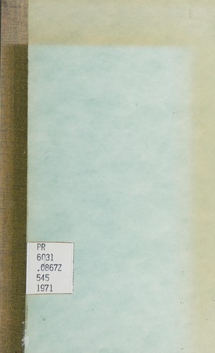 Cover for Letters from John Cowper Powys to Glyn Hughes