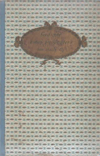 Cover for Gedichte eines Großvaters