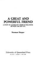 Cover for A great and powerful friend