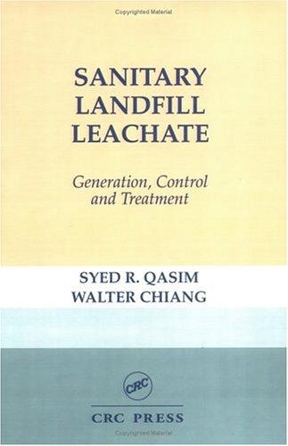 Cover for Sanitary landfill leachate