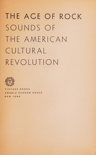 Cover for The age of rock