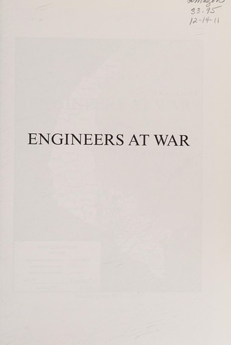 Cover for Engineers at War