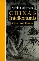 Cover for China's Intellectuals