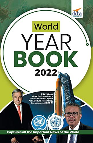 Cover for Disha's World Year Book 2022