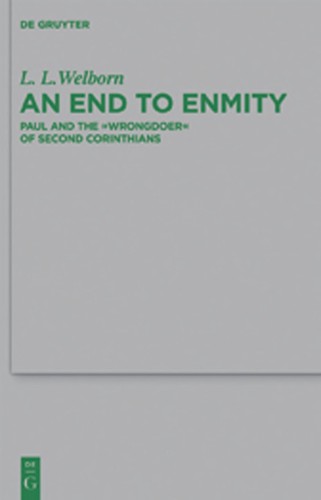 Cover for An end to enmity
