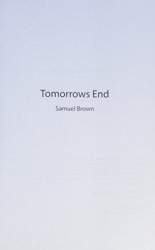 Cover for Tomorrows end