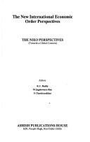 Cover for The New international economic order perspectives
